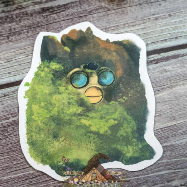 Mossy Furby Sticker
