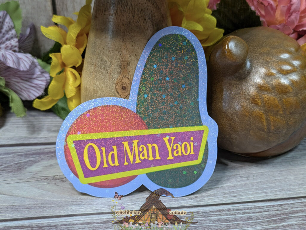 Old Man Yaoi Sticker