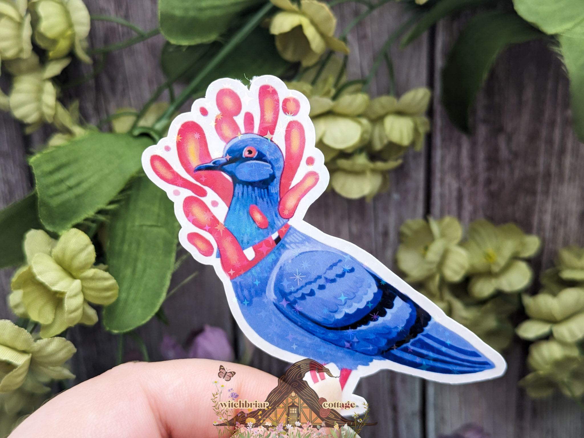 Pigeon Head Sticker - Image 2