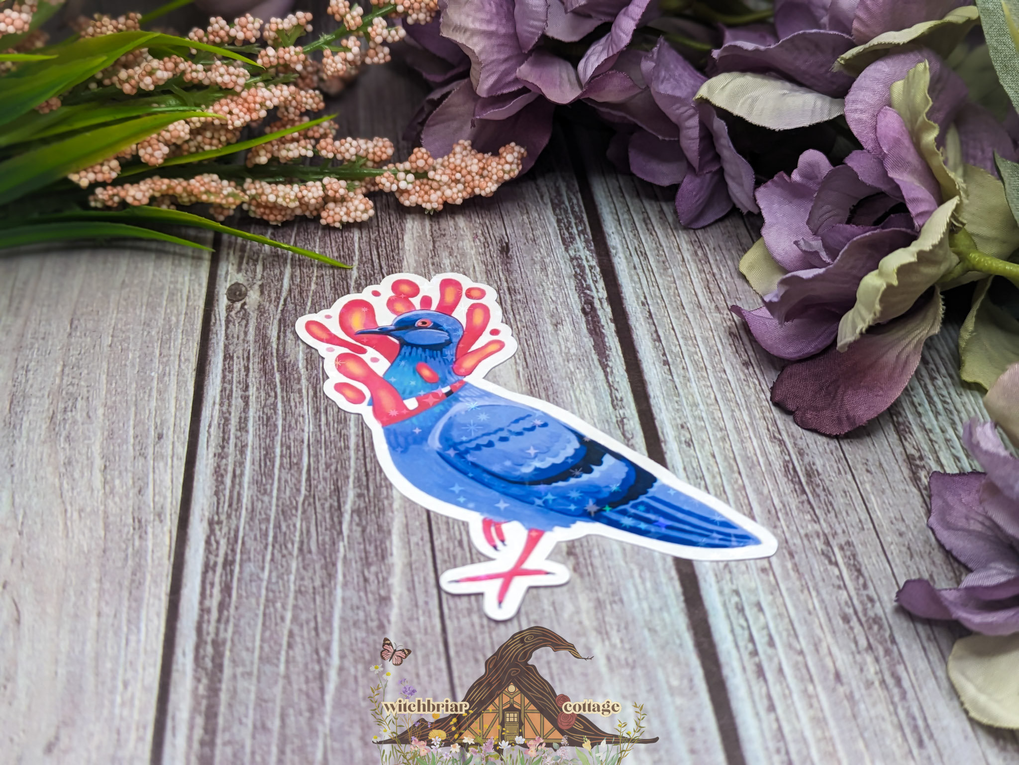 Pigeon Head Sticker - Image 3