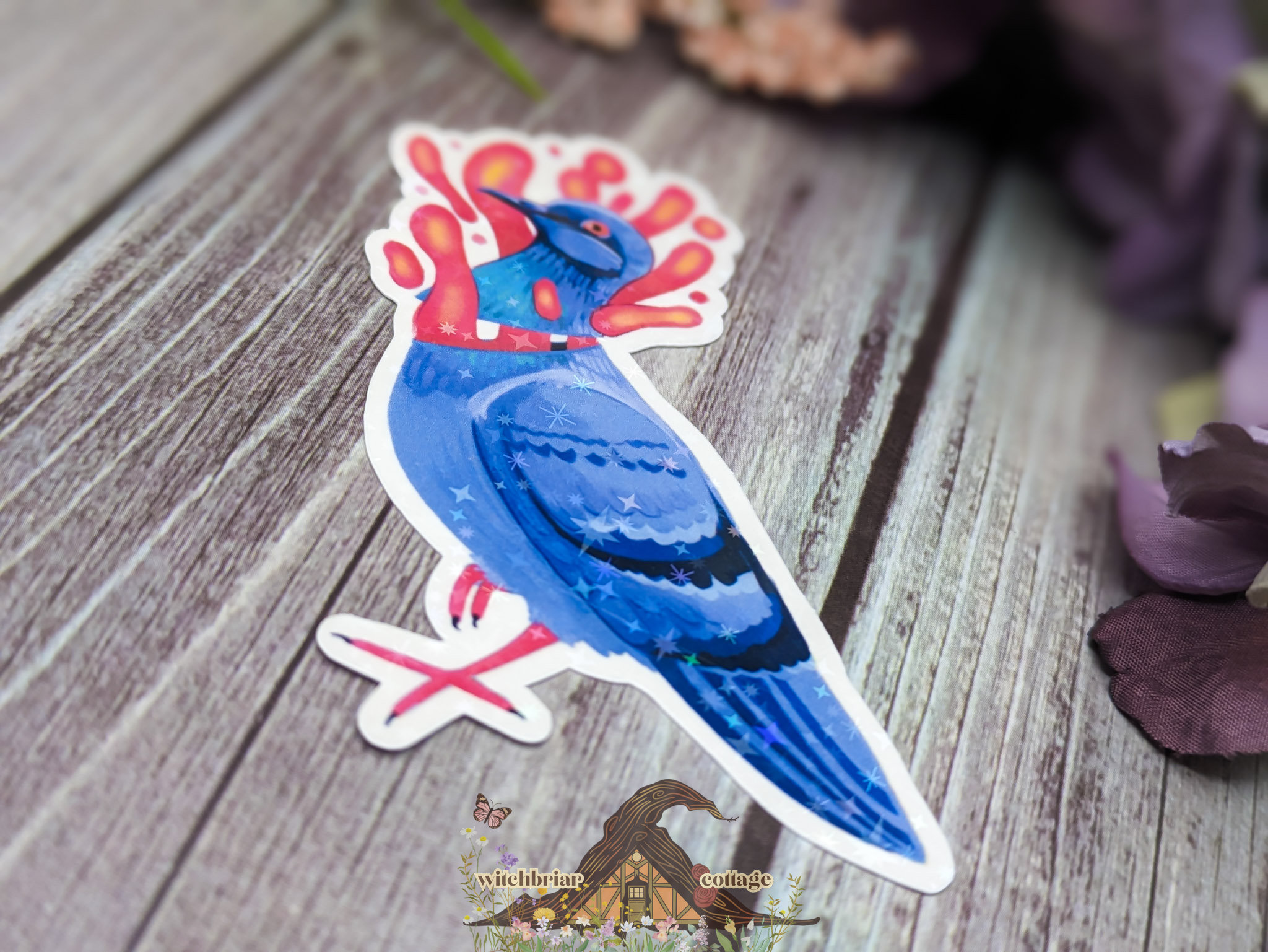 Pigeon Head Sticker - Image 4