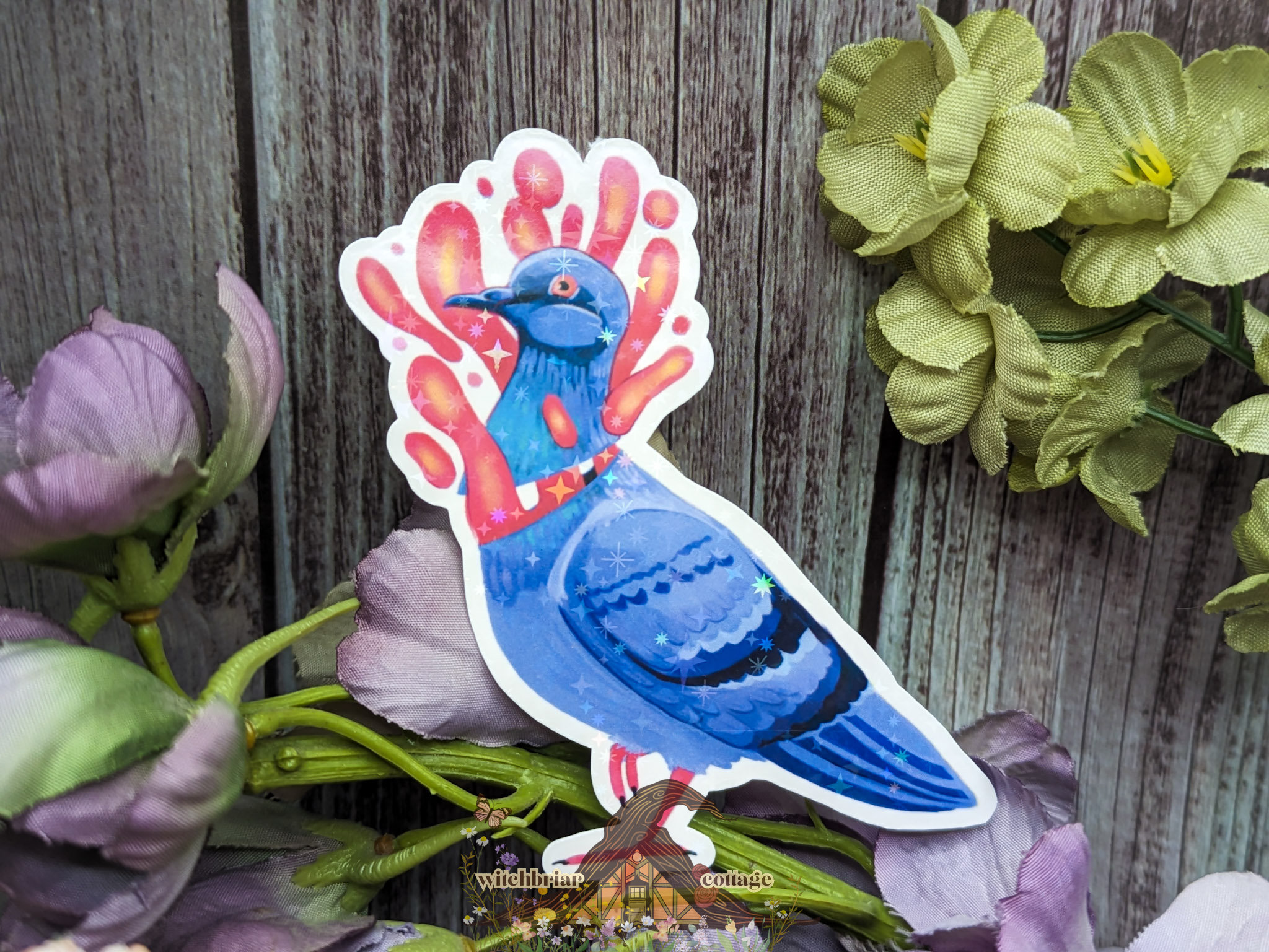 Pigeon Head Sticker - Image 7