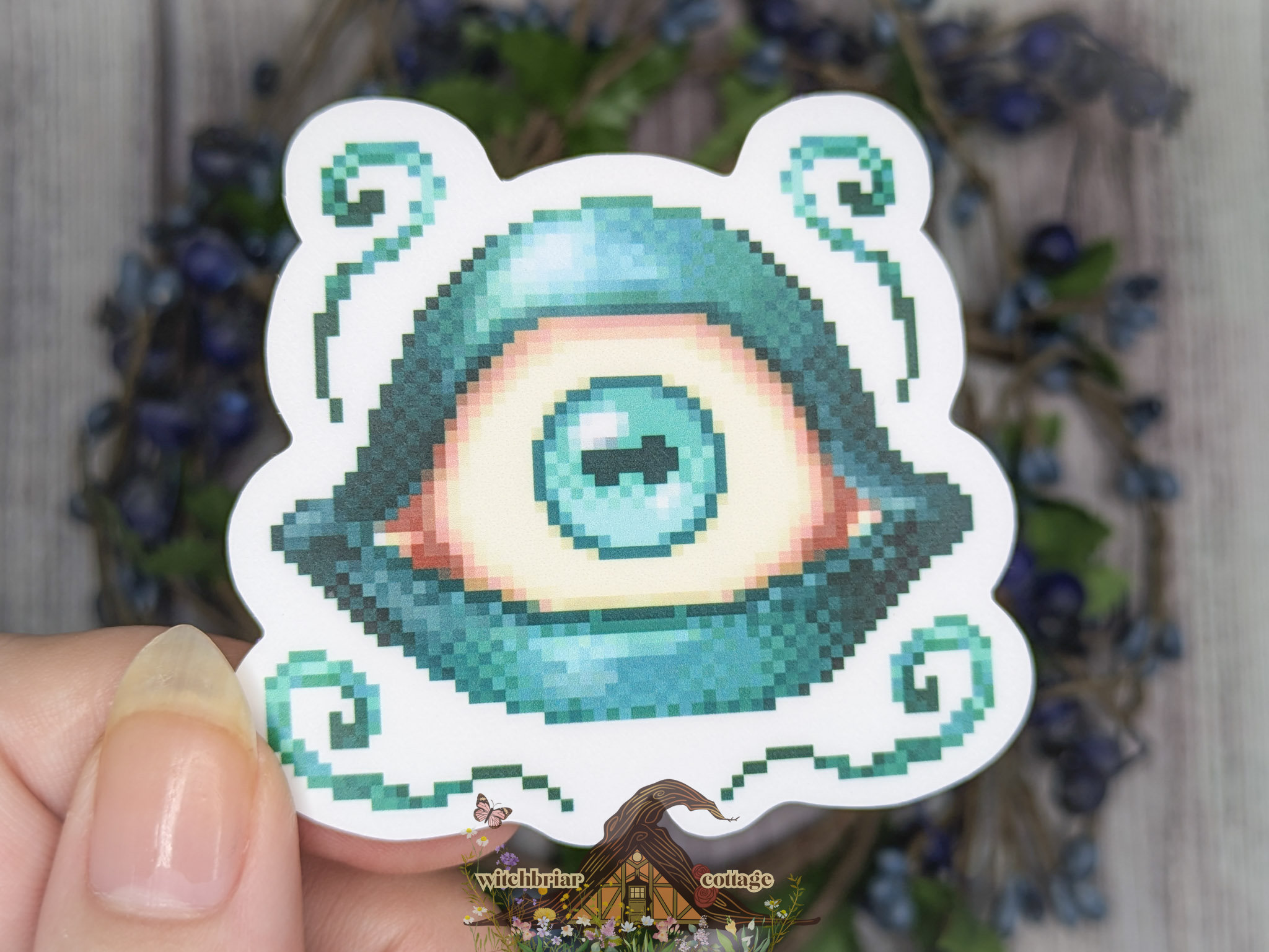 Eldritch Pixel Eye Sticker