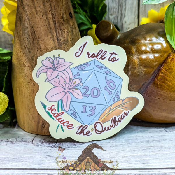 Seduce the Owlbear Sticker