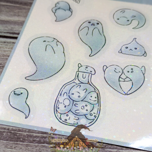 Tiny Little Ghosts Sticker Sheet