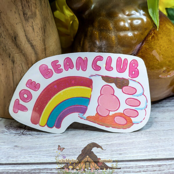 Toe Beans Club Sticker