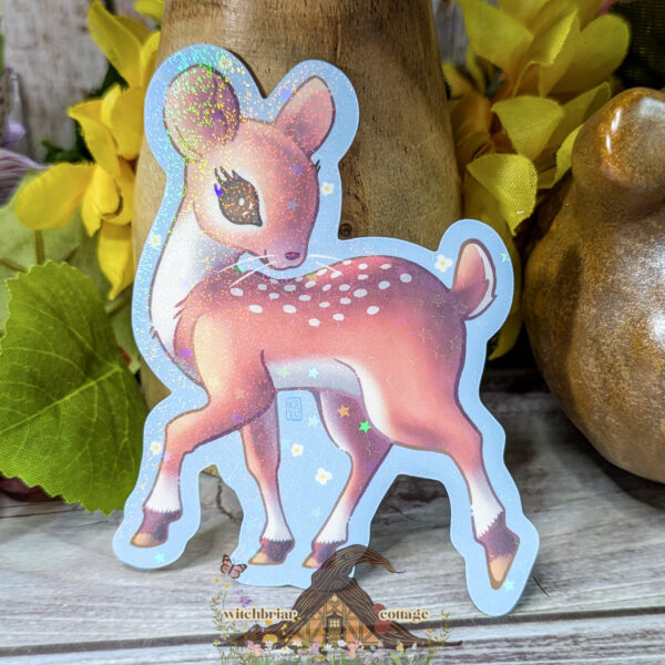 Twee Deer Mouse Sticker